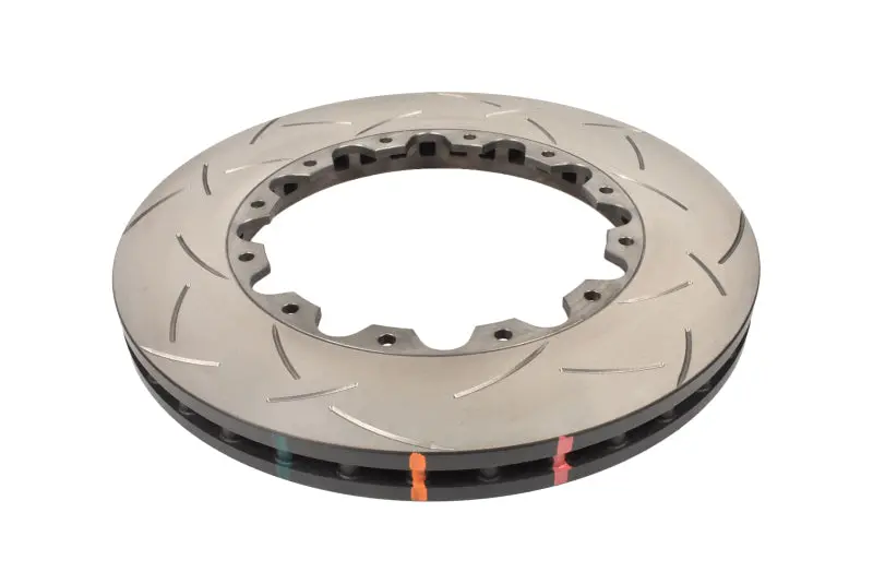 Dba 2021+ Dodge Challenger Hellcat 5000 Series 2-Piece T3 Slotted Front Brake Rotor W/M6  Nuts 1