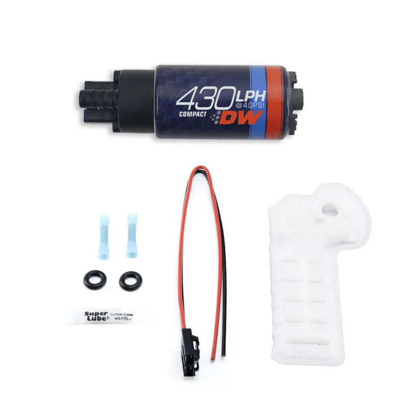 Deatschwerks 16-24 Civic Type-R / 18-24 Honda Accord Dw430c 430Lph Compact Fuel Pump 1