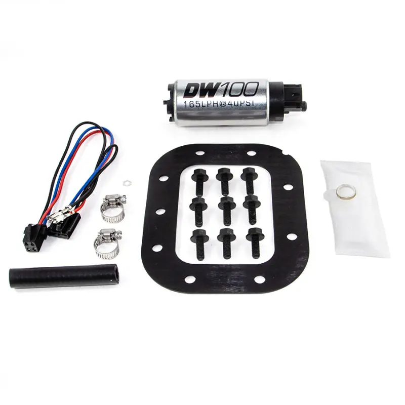 Deatschwerks 165 Lph In-Tank Fuel Pump W/ 90-96 Chevrolet Corvette (Exc. Zr-1) Install Kit 1