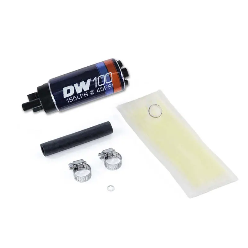 Deatschwerks 165 Lph In-Tank Fuel Pump W/ 94-01 Integra/ 92-00 Civic Install Kit 1