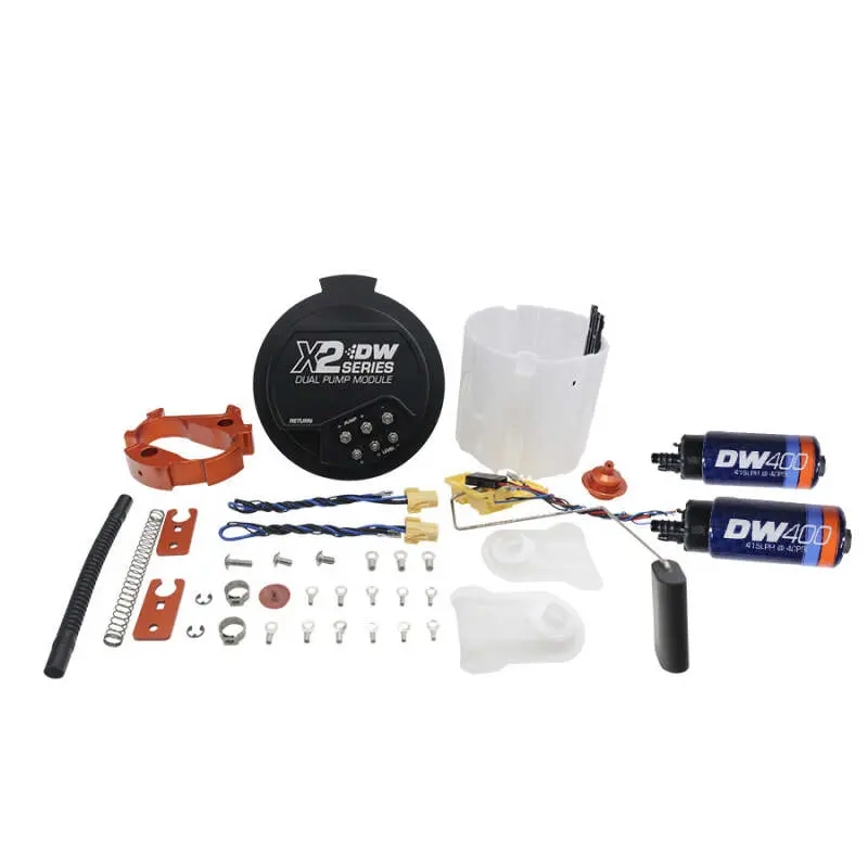 Deatschwerks 2006+ Hemi X2 Series Fuel Pump Module W/ Dual Dw400 Pumps 1
