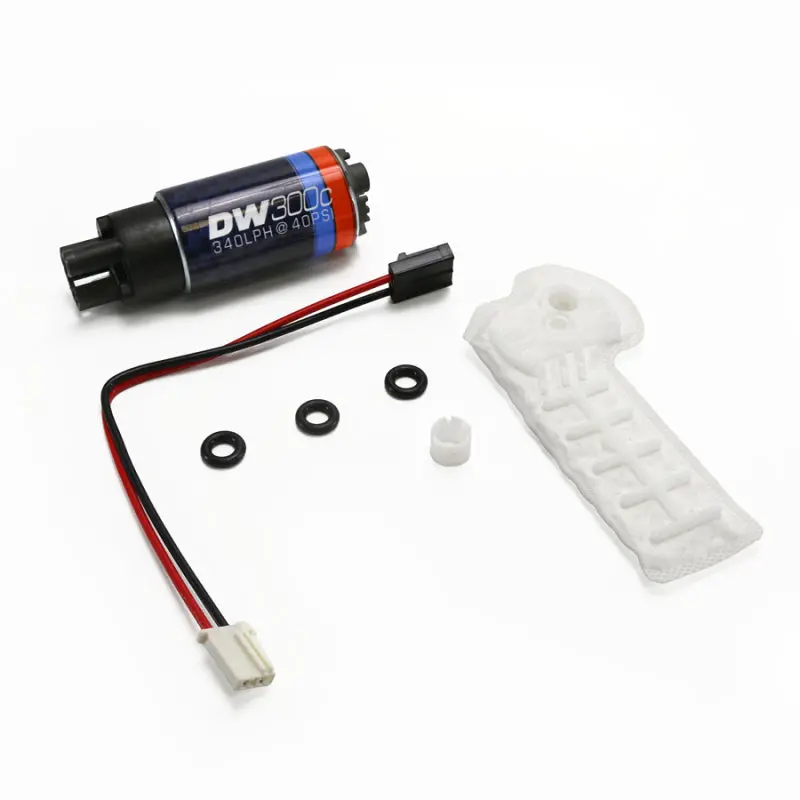 Deatschwerks 22-24 Subaru Wrx / 21-24 Brz/Gr86 Dw300c Series 340Lph Compact Fuel Pump W/ Install Kit 1