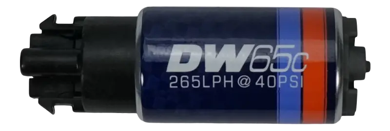 Deatschwerks 265 Lph Dw65c Series Compact Fuel Pump W/ Mounting Clips 1