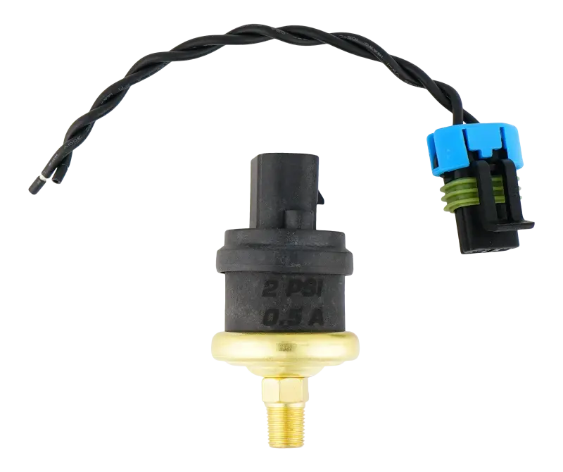 Deatschwerks 2Psi 1/8Th Npt Adjustable (1-3Psi) Hobbs Switch With Pigtail (0.5A) 1