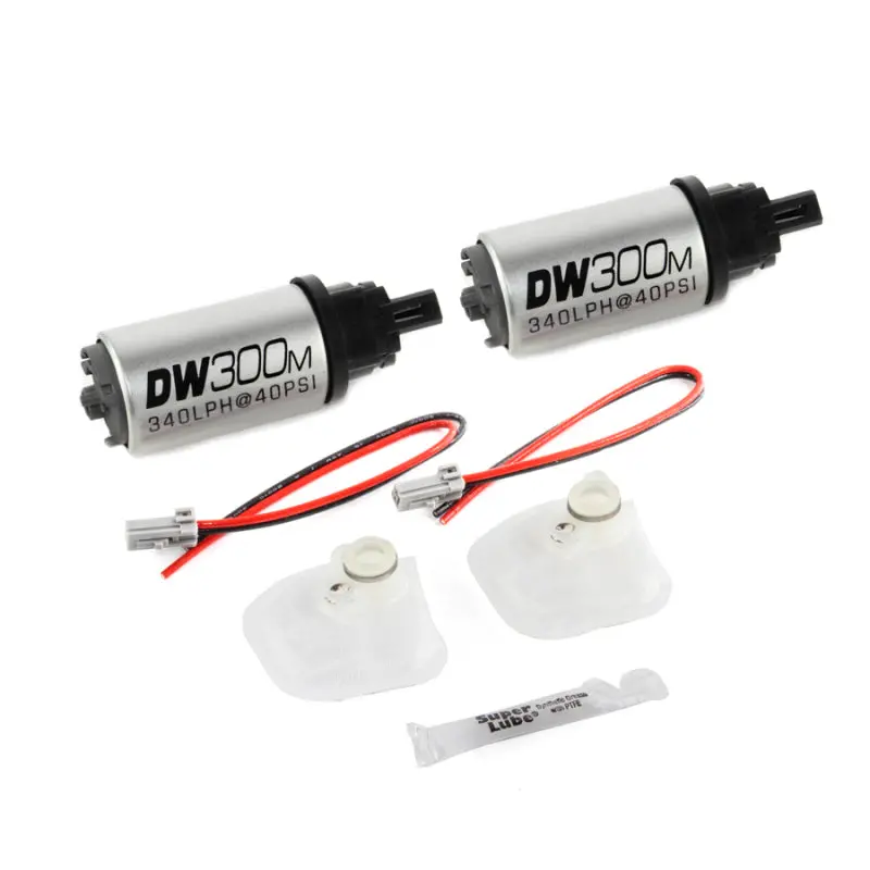 Deatschwerks 340 Lph Ford In-Tank Fuel Pump Dw300m Series W/ 07-10 Gt500 / Gt500kr Install Kit 2