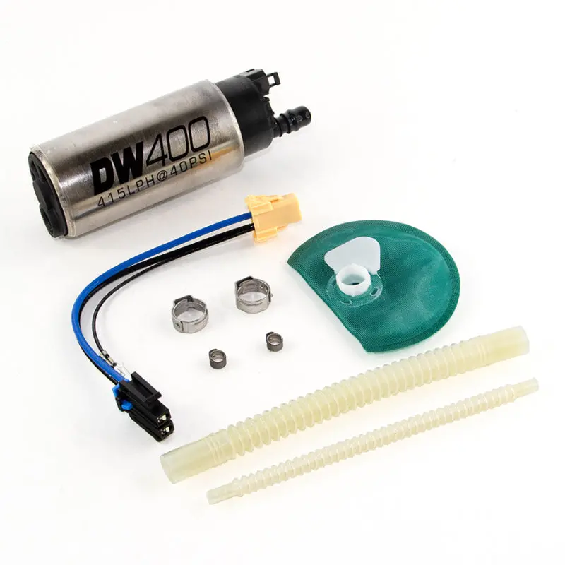 Deatschwerks 415Lph Dw400 In-Tank Fuel Pump W/ 9-1046 Install Kit 11-14 Ford Mustang V6/Gt 1