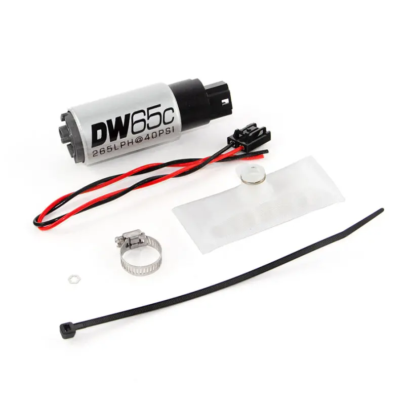 Deatschwerks 88-91 Bmw 325I Dw65c 265Lph Compact Fuel Pump W/ Install Kit (W/O Mounting Clips) 2