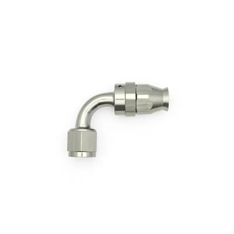 Deatschwerks 8An Female Swivel 90-Degree Hose End Ptfe (Incl. 1 Olive Insert) 1