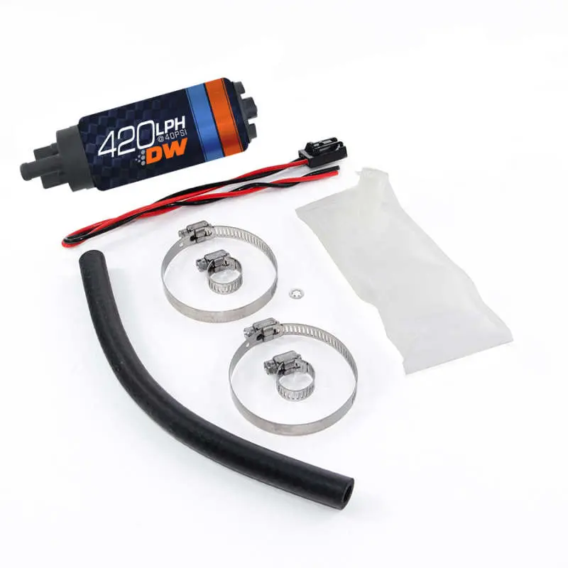 Deatschwerks Dw420 Series 420Lph In-Tank Fuel Pump W/ Install Kit For 90-96 300Zx Z32 1