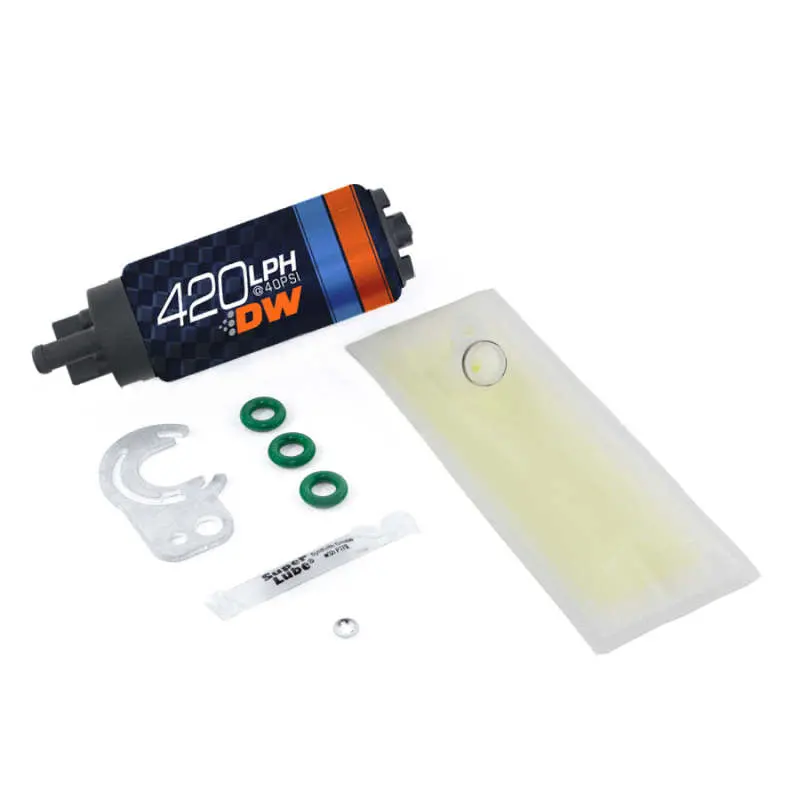 Deatschwerks Dw420 Series 420Lph In-Tank Fuel Pump W/ Install Kit For Miata 89-93 1