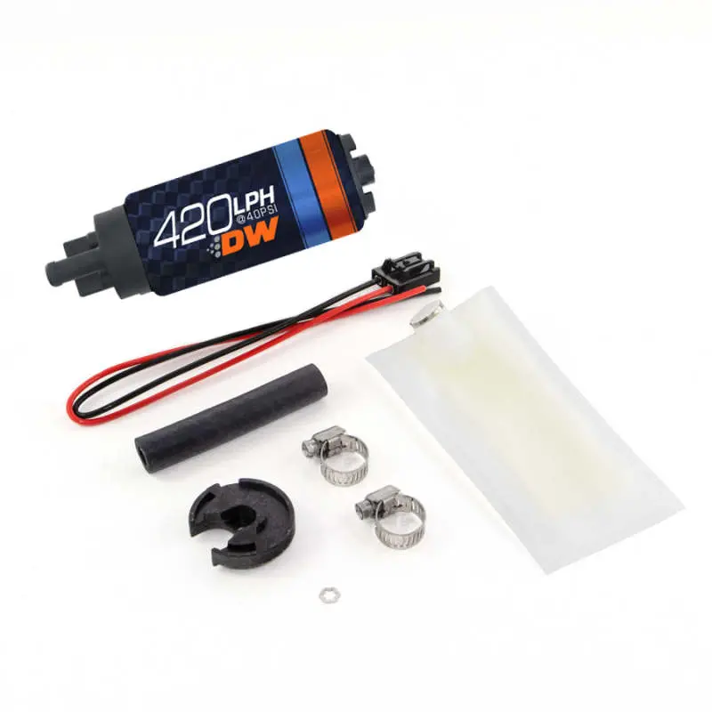 Deatschwerks Dw420 Series 420Lph In-Tank Fuel Pump W/ Install Kit For Miata 94-05 1