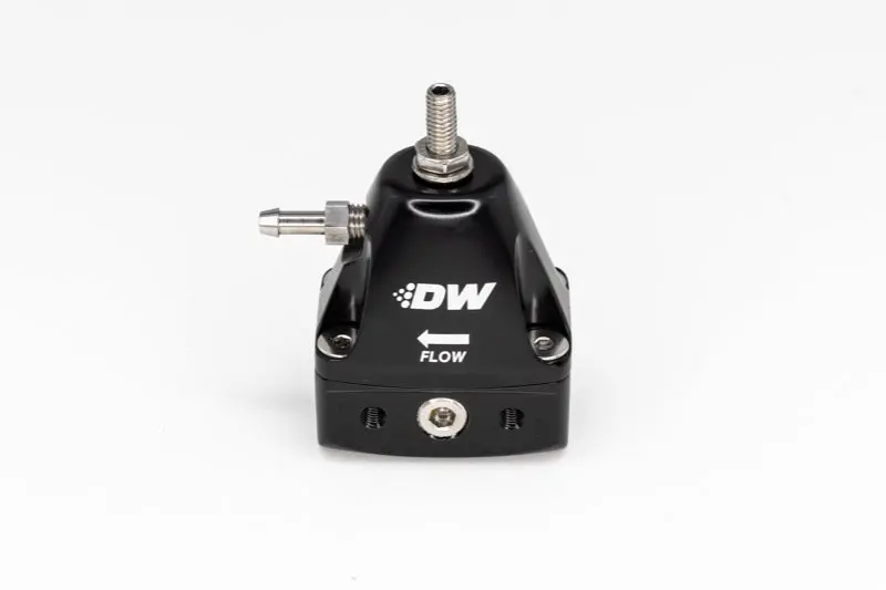 Deatschwerks Dwr1000il In-Line Adjustable Fuel Pressure Regulator - Black 1