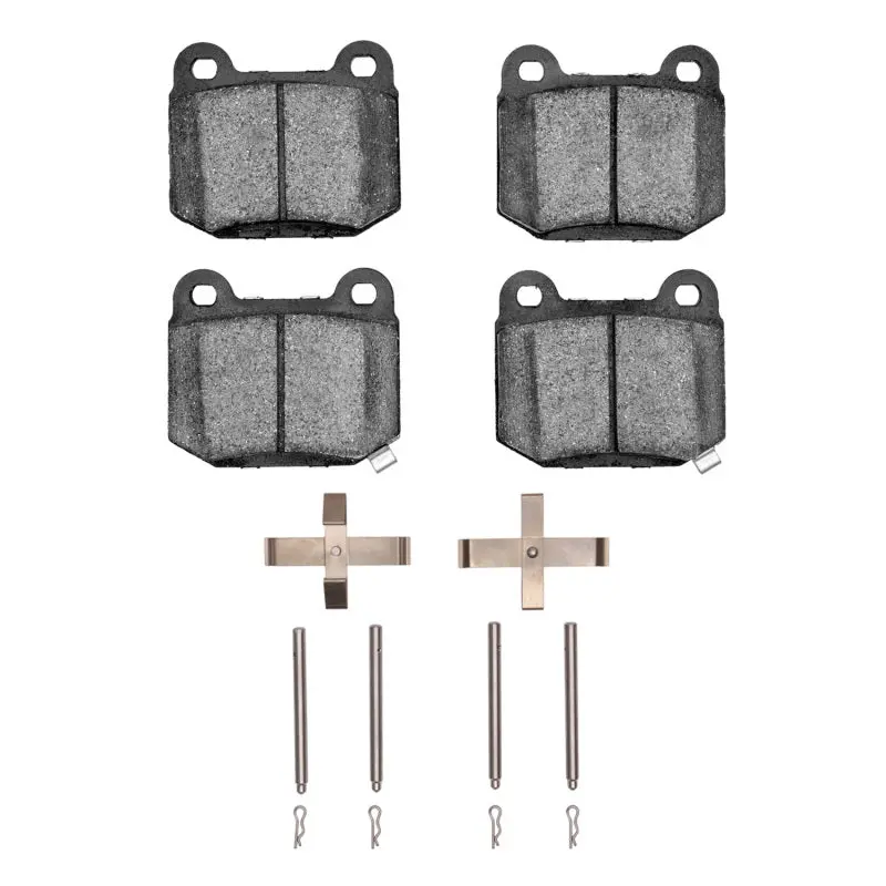 Dfc 03-25 Infiniti G35 Rear 5000 Advanced Low Metallic Brake Pads And Hardware Kit 1