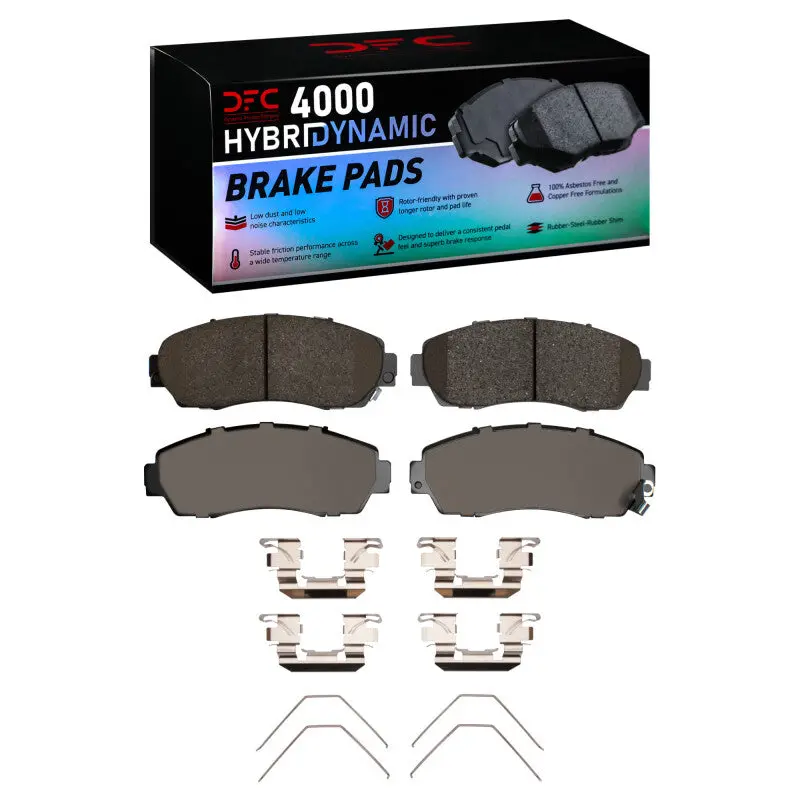Dfc 05-25 Acura Rdx Front 4000 Hybridynamic Brake Pads And Hardware Kit 1