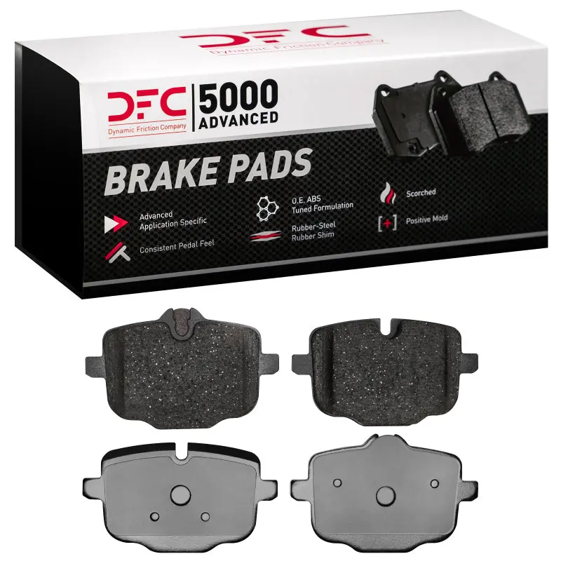 Dfc 12-19 Bmw M5 Rear 5000 Advanced Low Metallic Brake Pads 1