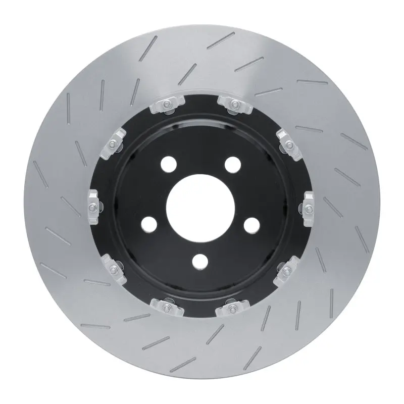 Dfc 15-20 Dodge Challenger Front Slotted Hi-Carbon Alloy Geomet Coated Rotor 1