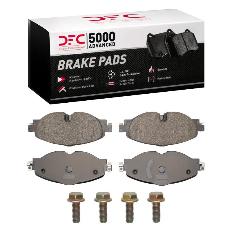 Dfc 15-25 Audi Tt Quattro Front 5000 Advanced Ceramic Brake Pads And Hardware Kit 1