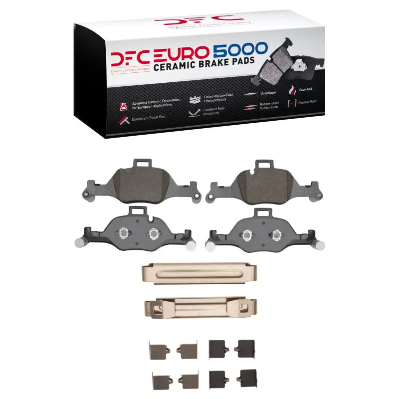 Dfc 17-25 Bmw 430I Xdrive Front Euro 5000 Ceramic Brake Pads And Hardware Kit 1
