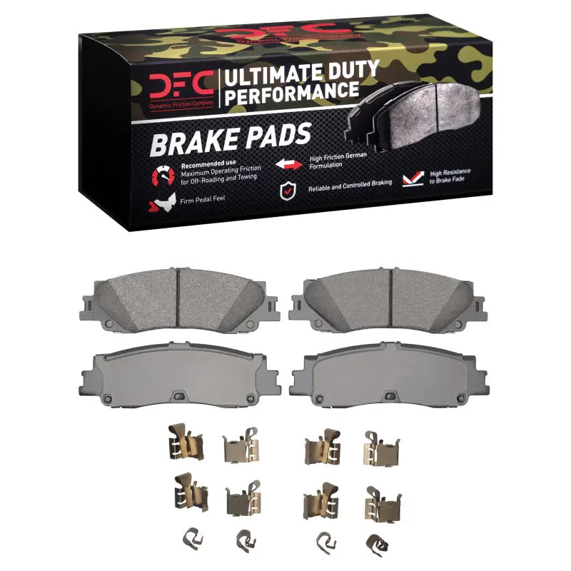 Dfc 22-25 Infiniti Qx80 Rear Ultimate Duty Performance Brake Pads And Hardware Kit 1