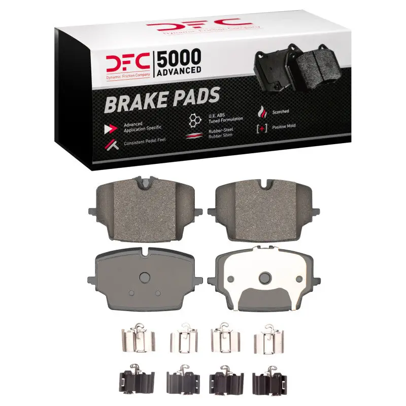 Dfc 23-26 Bmw 228I Gran Coupe Front 5000 Advanced Low Metallic Brake Pads And Hardware Kit 1