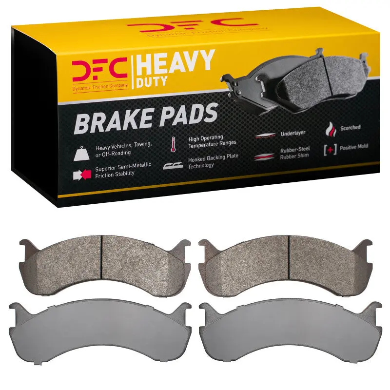 Dfc 98-25 Beaver Motorcoach Contessa Front/Rear/Fr & Rr Heavy Duty Pads - Semi Metallic 1
