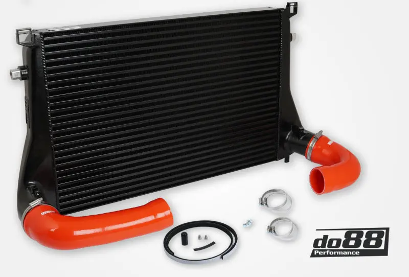 Do88 Audi/Seat/Skoda/Volkswagen 1.8T/2.0T (Mqb) Intercooler W/Red Hoses 1