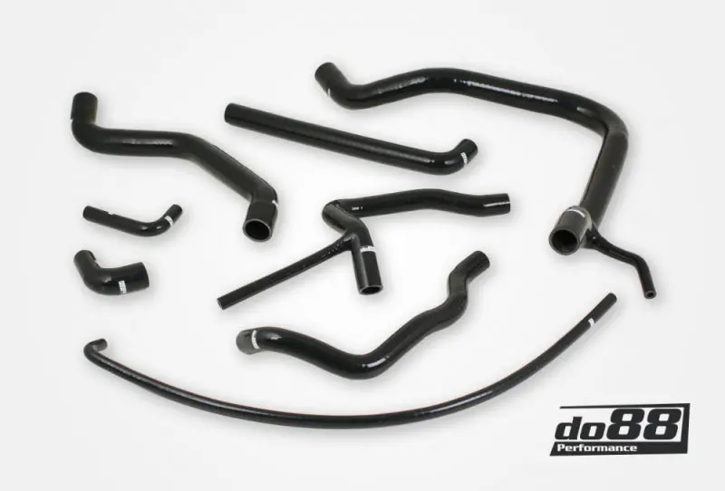 Do88 Saab 900 Turbo 16 84-93 Coolant Hoses Black 1
