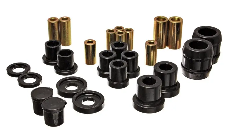 Energy Suspension 00-09 Honda S2000 Black Front End Control Arm Bushing Set 1