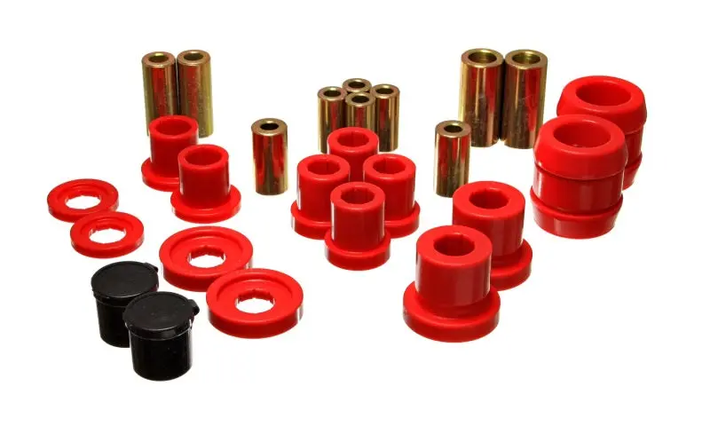 Energy Suspension 00-09 Honda S2000 Red Front End Control Arm Bushing Set 2