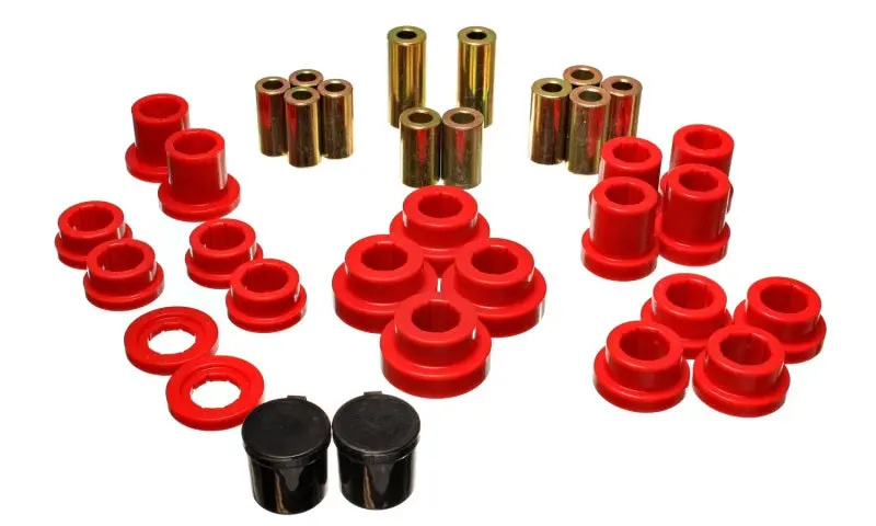 Energy Suspension 00-09 Honda S2000 Red Rear End Control Arm Bushing Set 2