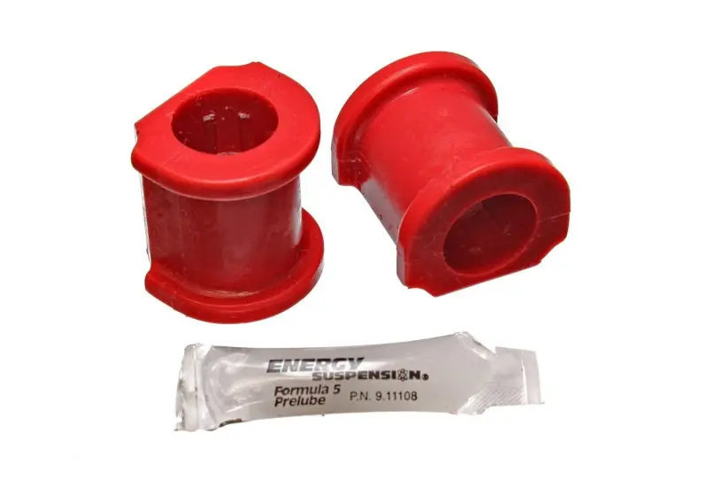 Energy Suspension 01-05 Honda Civic/Crx / 02-05 Civic Si Red 1 Inch Front Sway Bar Bushings 1
