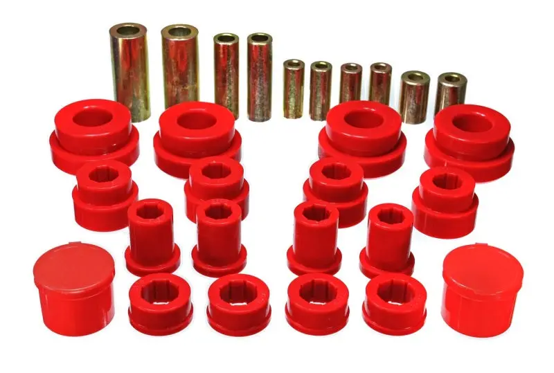 Energy Suspension 02-09 350Z / 03-07 Infiniti G35 Red Front Control Arm Bushing Set 1