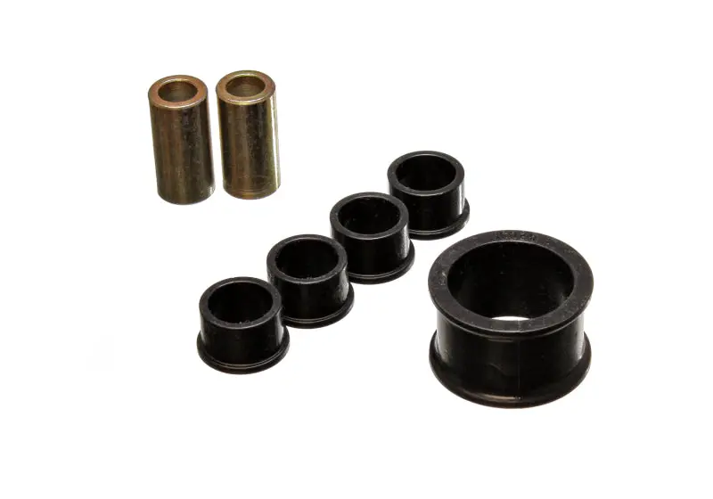 Energy Suspension 02-09 Nissan 350Z / 03-07 Infiniti G35 Coupe Black Rack And Pinion Bushing Set 1