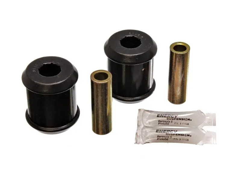 Energy Suspension 03-05 Mitsubishi Lancer Evo 8 Black Rear Trailing Arm Bushing Set 1