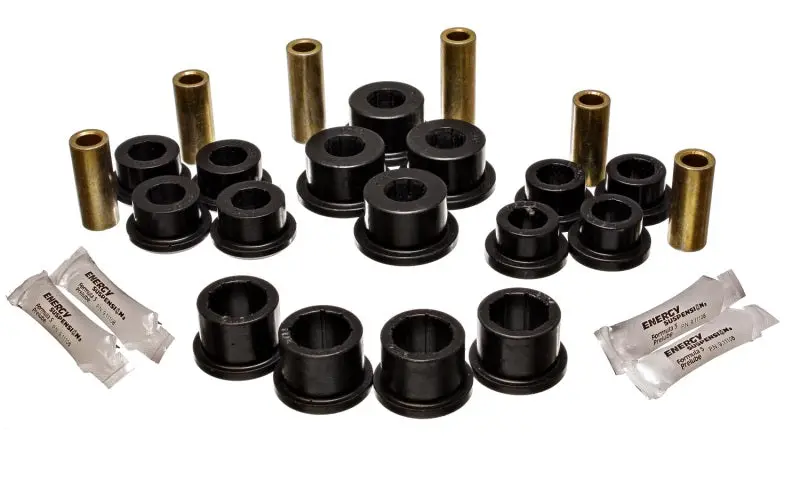 Energy Suspension 04-07 Mazda Rx8 Black Rear Lateral/Trailing Arm Bushings 1