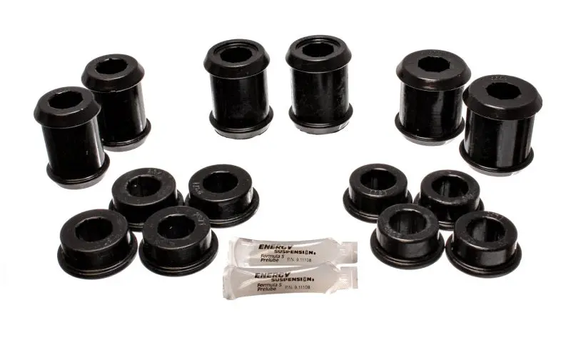 Energy Suspension 04-09 Cadillac Xlr/Xlr-V / 97-12 Corvette Black Rear End C/A Bushing Set 1