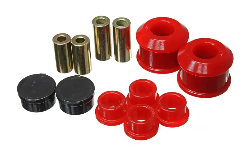 Energy Suspension 06-11 Honda Civic Red Front Control Arm Bushing Set 1
