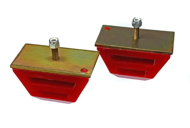 Energy Suspension 2-1/2 Bump Stop Heavy Duty (2) - Red 2