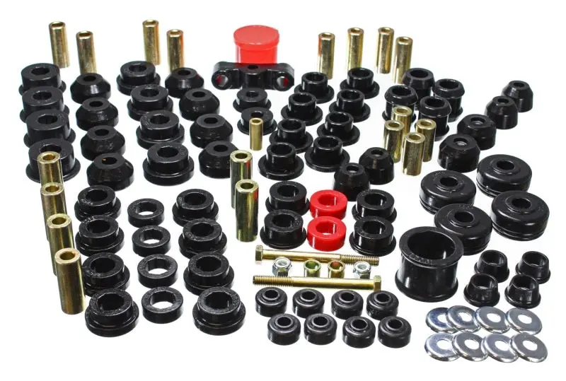 Energy Suspension 88-91 Honda Civic/Crx Black Hyper-Flex Master Bushing Set 1