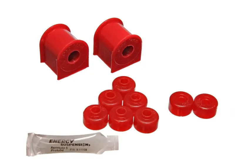 Energy Suspension 89-94 Nissan 240Sx (S13) Red 15Mm Rear Sway Bar Bushing Set 2