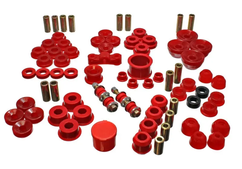 Energy Suspension 90-93 Acura Integra Red Hyper-Flex Master Bushing Set 1