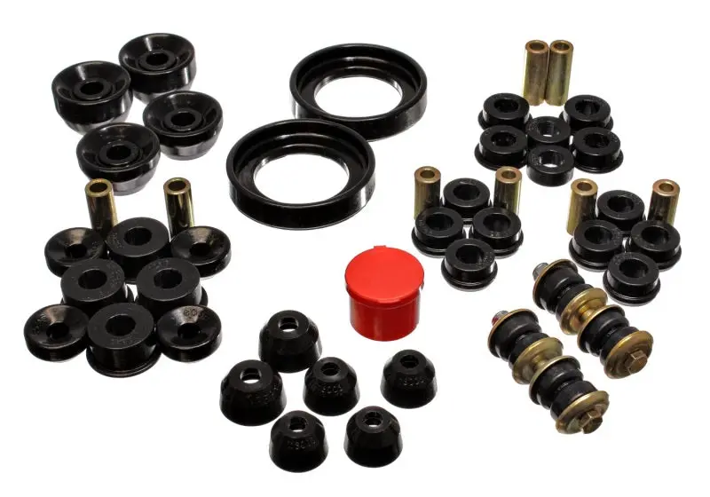 Energy Suspension 90-93 Honda Accord/Odyssey Black Hyper-Flex Master Bushing Set 1