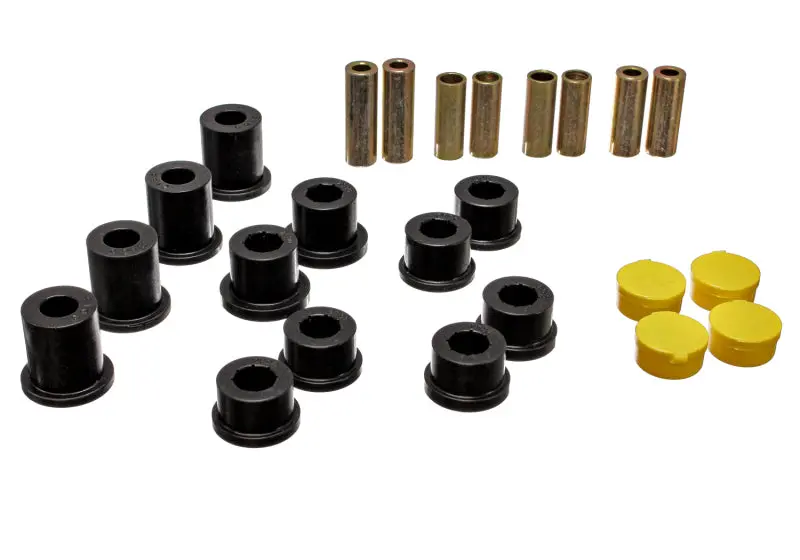 Energy Suspension 90-97 Mazda Miata Black Front Control Arm Bushing Set 1