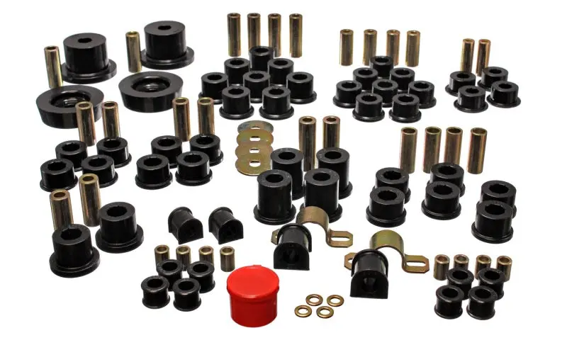 Energy Suspension 90-97 Mazda Miata Black Hyper-Flex Master Bushing Set 1