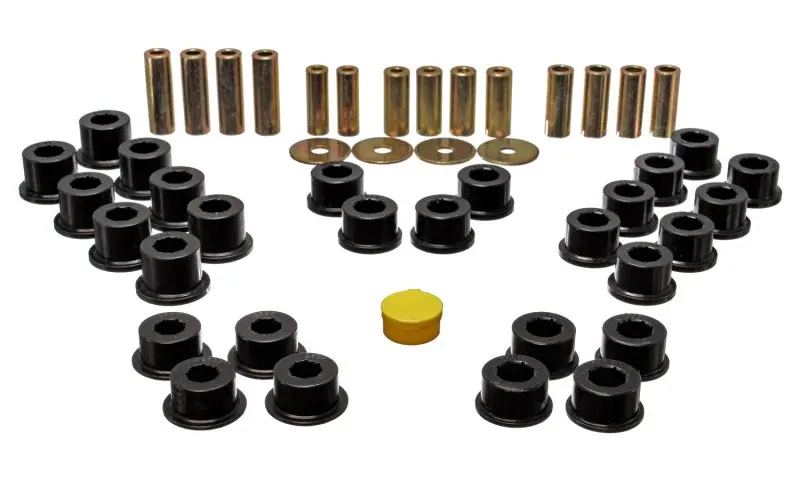 Energy Suspension 90-97 Mazda Miata Black Rear Control Arm Bushing Set 1