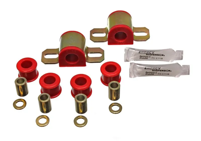 Energy Suspension 90-97 Mazda Miata Red 19Mm Front Sway Bar Bushings (Includes Sway Bar End Link Bus 1