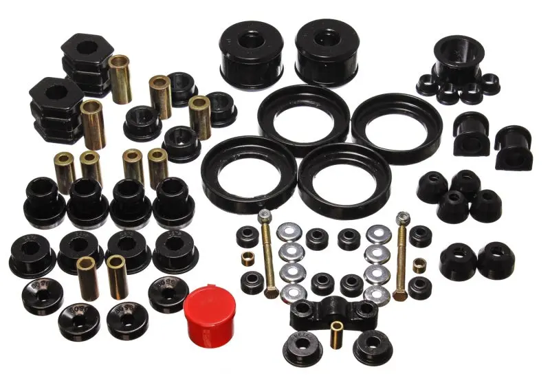 Energy Suspension 96-00 Honda Civic/Crx Black Hyper-Flex Master Bushing Set 2