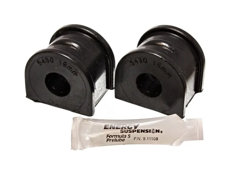 Energy Suspension 97-04 Chevy Corvette Black 19Mm Rear Sway Bar Bushing Set - Reuse Oe Brackets 1