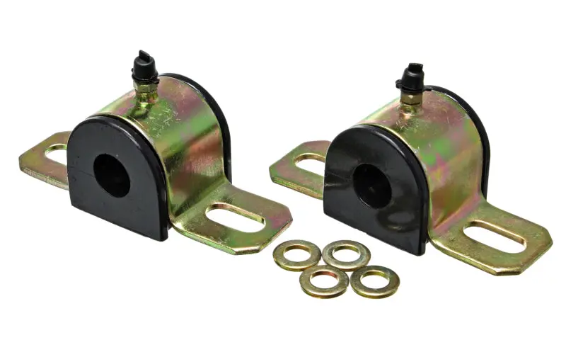 Energy Suspension All Non-Spec Vehicle Black 23Mm Front Sway Bar Bushings 1