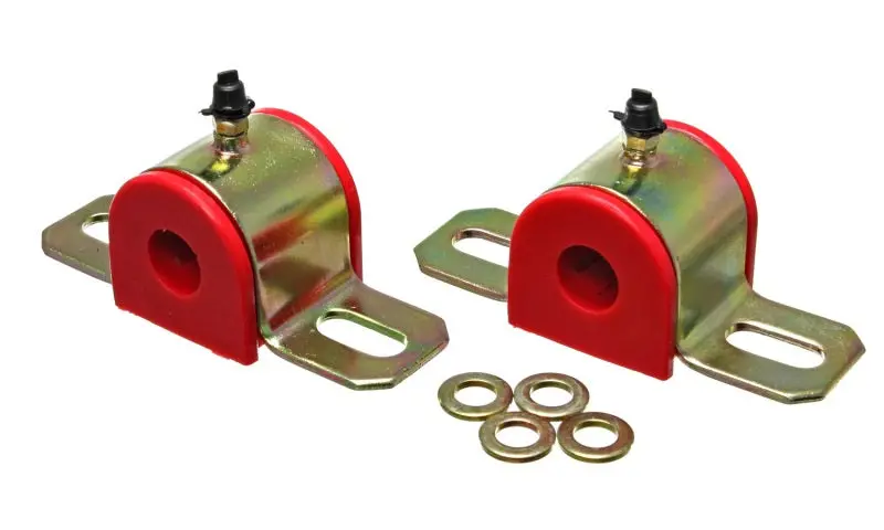 Energy Suspension All Non-Spec Vehicle Red 28Mm Front Sway Bar Bushings 1